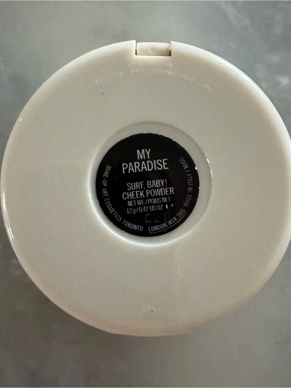 MAC Cosmetics dual pan